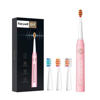 Електрическа четка за зъби Fairywill FW-507 Sonic Toothbrush Pink