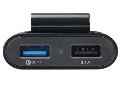 Зарядно за автомобил 4 in 1 USB Front/ Back, Quick Charge 3.0 