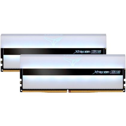 16GB DDR4 Team Group T-Force Xtreem ARGB WHITE 3600Mhz Kit