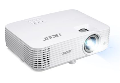 Мултимедиен проектор Acer Projector P1657Ki DLP, WUXGA(1920x1200), 4800 ANSI LUMENS, 10000:1, 2xHDMI 3D, Wireless dongle included, Audio in/out, USB type A (5V/1A), RS-232, Bluelight Shield, LumiSense, Built-in 10W Speaker, 2.9kg, White