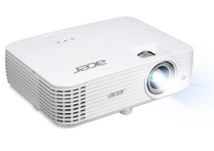Мултимедиен проектор Acer Projector P1557Ki DLP, FHD (1920x1080), 4800 ANSI LUMENS, 10000:1, 2xHDMI 3D, Wireless dongle included, Audio in/out, USB type A (5V/1A), RS-232, Bluelight Shield, LumiSense, Built-in 10W Speaker, 2.9kg, White