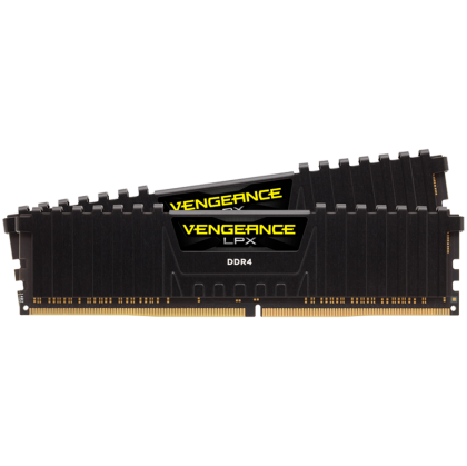 Corsair DDR4, 3600MHz 32GB 2x16GB DIMM, Unbuffered, 18-22-22-42, XMP 2.0 Vengeance LPX Black, 1.35V, EAN:0840006618676