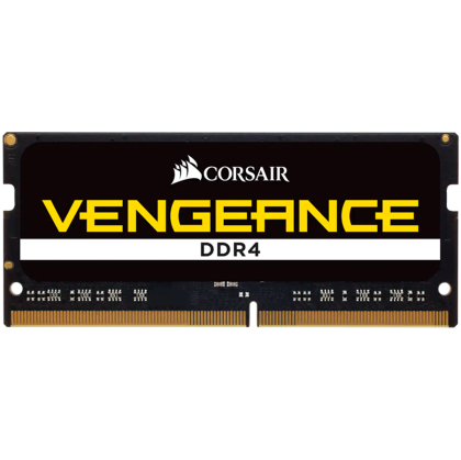 Corsair DDR4, 3200MHz 16GB 1x16GB SODIMM, Unbuffered, 22-22-22-53, Black PCB, 1.2V, EAN:0840006642299