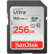 SanDisk Ultra 256GB SDXC Memory Card 150MB/s, EAN: 619659200237