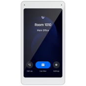 Ubiquiti UA-Intercom-Viewer Display that pairs with the Access Intercom for visitor screening and remote access control, to mount in multiple locations throughout your building.