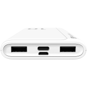 Silicon Power Power Bank, GP15, 10000mAh, Global, White