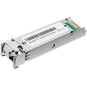 1000Base-BX WDM Bi-Directional SFP module, TX: 1310 nm and RX: 1550 nm, 1 LC Simplex port , up to 2 km transmission distance in 9/125 μm SMF (Single-Mode Fiber), Supports Digital Diagnostic Monitoring (DDM).