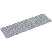 CANYON keyboard HKB-W11 UK/US RGB Dual Mode Wireless Grey