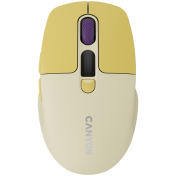 CANYON mouse MW-26 LCD Silent Dual Mode Wireless Yellow