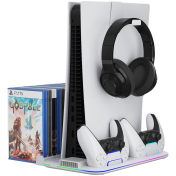 CANYON cooling stand CS-51 RGB PS5 Slim/DE Charge White