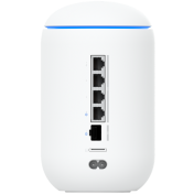 Ubiquiti UniFi UDR7-EU Dream Router 7 Desktop 10G Cloud Gateway with integrated WiFi 7, PoE switch, microSD storage, and full UniFi application support, 10G SFP+ and (1) 2.5 GbE RJ45 WAN port, 64 GB microSD,