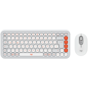 LOGITECH POP ICON COMBO - OFF WHITE - US INT'L - BT  - INTNL-973