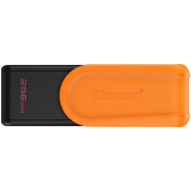 Kingston  256GB Portable USB 3.2 Gen 1 DataTraveler Exodia S (Black/Orange)