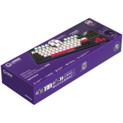 LORGAR KBP70TKLW, Wireless TKL Mechanical Gaming Keyboard Pro, Black/red, EN layout