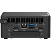 NUC 15 PRO/RNUC15CRHC700002/Core 7 240H 45W/Intel Arc graphics/no RAM/no Storage/Intel Wi-Fi 7 BE202/USB Total - 7/4 USB Type-A/3 USB Type-C (1x USB3.2 + 2x TB4)/2x HDMI 2.1/Support Displays - 4x 4K/no OS/EU Cord/Kit (L6)/Tall/EAN:4711387949948