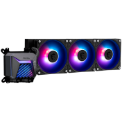 MSI MAG CORELIQUID A15 360, 3x120mm Pre-installed ARGB Daisy Chain Fans, Adjustable Offset Kit, Replacable Top Cover, Copper Base Intel LGA 1700/1851, AMD AM5/AM4, 3Y Warranty