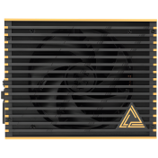 MSI MEG Ai1600T PCIE5 Power Supply 1600W, 80 PLUS Titanium, Dual PCIe 5.1 Cables, ATX 3.1, Software Sync, Mystic Light, 135mm Fan, Fan Stop, OCP/OTP/OPP/SCP/OVP/UVP/SIP/NLO, Interleaved PFC, Braided Cables, Dimensions: 190mmx150mmx86mm, 12Y Warranty