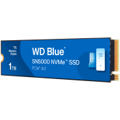 SSD WD Blue SN5000 NVMe (M.2 2280, 1TB, PCIe Gen4 16GT/s, up to 4 Lanes)