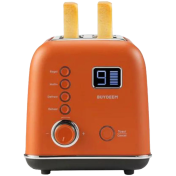 BUYDEEM 2 Slice Automatic Metal Toaster, model DT730E, color Koi Red, EU