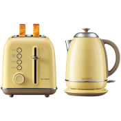 BUYDEEM 2 Slice Toaster, model DT620E, color Mellow Yellow, EU