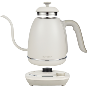 BUYDEEM Electric Gooseneck Coffee Kettle, model K821, color Oat White EU
