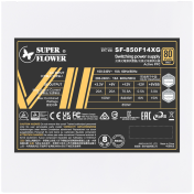 Super Flower Leadex VII Gold 850W ATX 3.1 80 Plus Gold, Fully Modular, 140mm Fan, White, 10 Year Warranty