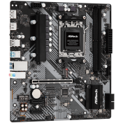 ASROCK B650M-H M.2PLUS AM5 Socket, 2x DDR5 5200 Dual Channel RAM, PCIe 4.0 x16, 3.0 x16, 3x M.2 socket, 4x SATA 6GB, 12x USB, 7.1 Audio, 2.5GB LAN, mATX