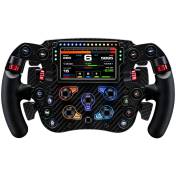 SIMAGIC FX Pro Steering Wheel with Color Screen ,Full Carbon Fiber, Six Paddles, QR50 Included. S203