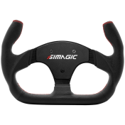 SIMAGIC C-Shaped Steering wheel without HUB, 325mm, Leather. S405