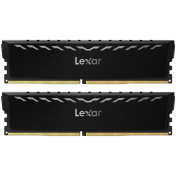 Lexar 2x8GB THOR DDR4 3600 UDIMM XMP Memory with Black heatsink. Dual pack