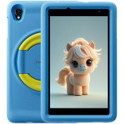 Blackview Tab A5 Kids, tablet, 8.0-inch 800x1280 HD+ IPS, Unisoc Tiger T310, 3GB + 64GB, LPDDR4 +EMMC5.1, 5100mAh; NO Charge, 4G:FDD:B1/B3/B7/B8/B20/B19, DokeOS_P 4.0 Based on Android 14, Blue