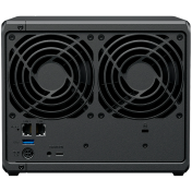 Synology DiskStation DS925+ Tower, 4-Bays 3.5'' SATA HDD/SSD, 2 x M.2 2280 NVMe SSD slot, CPU AMD Ryzen V1500B 4-core 2.2 GHz, 4 GB DDR4 ECC SODIMM, 2x RJ-45 2.5 GbE LAN Port; 2x USB 3.2; 1 xUSB Type-C expansion port; 2.26 kg; 3yr warranty