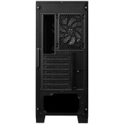 MSI MAG FORGE 321R AIRFLOW, Mid-Tower, ATX/M-ATX/ITX, 2x USB 3.2, 1x USB 3.2 Gen 2x2 Type-C, 1x Audio/Mic, LED Button, ARGB Hub, 4x 120mm ARGB Fans, Mesh Panel, Tempered Glass, Black