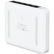 Ubiquiti 5-port 2.5G switch that can be powered with PoE or a USB-C adapter; 4x 2.5 GbE ports, 2.5 GbE PoE input port for power