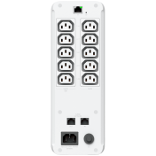 Ubiquiti UPS-Tower-EU UniFi managed 1kVA uninterruptible power supply with 5 surge-only outlets and 5 software-resettable surge and backup devices