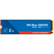 SSD WD Blue SN5100 2TB M.2 2280 PCIe Gen4 x4 NVMe QLC 3D, Read/Write: 7100/6700 MBps, IOPS 1000K/1300K, TBW: 900