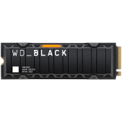 SSD WD Black SN850X HeatSink 2TB M.2 2280 PCIe Gen4 x4 NVMe, Read/Write: 7300/6600 MBps, IOPS 1200K/1100K, TBW: 1200