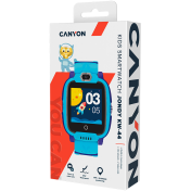 CANYON kids watch Jondy KW-44 4G Camera GPS Music Blue