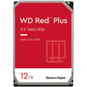 HDD NAS WD Red Plus (3.5'', 12TB, 512MB, 7200 RPM, SATA 6 Gb/s)