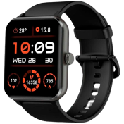 Blackview R50, 1.85-inch TFT HD, 350mAh Battery, 24-hour SpO2 Detection + Heart Rate Monitoring, Calls and SMS notification, Black