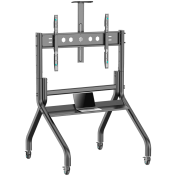 ONKRON Mobile TV stand with bracket 60"-120" Screens up to 150 kg, Black