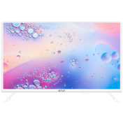 24", White, HD Ready, Android TV 11, Black, 1366x768, 60 Hz, AV1, Sound 2x5W, 17 kWh/1000h, Energy E, WiFi5G, BT5.1, 3xHDMI, 2xUSB, 24 months