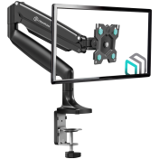 ONKRON Monitor Desk Mount for 13 to 32-Inch LED LCD Flat Monitors up to 9 kg, Black