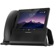 Ubiquiti UTP-TouchMax Premium desktop smartphone that delivers the ultimate user experience, 7" touch display, Ergonomic handset with mute button, Hi-performance speakerphone, Bluetooth support, PoE+ in