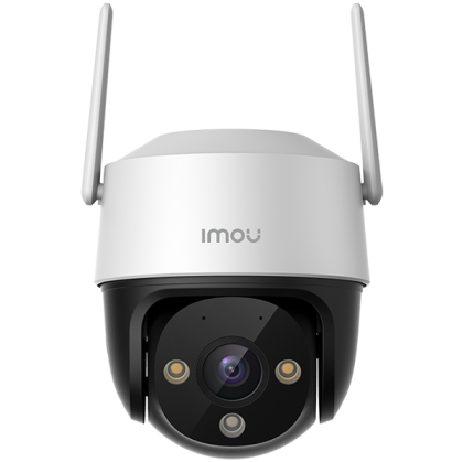 Imou Cruiser SE+, full color night vision Wi-Fi IP camera 2MP, rotation 355° pan & 90° Tilt, 1/2.9"; progressive CMOS, H.264, 20fps@1080, 3.6mm Fixed lens, field of view: 89°, IR up to 30m, 8x Digital Zoom, 1x RJ45, Mic&Speaker, 110dB Siren, IP66.