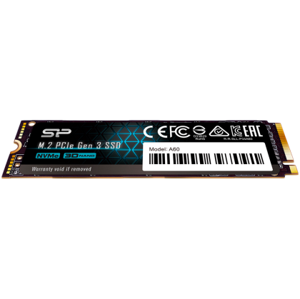 Silicon Power Ace - A60 2TB SSD PCIe Gen 3x4 PCIe Gen3 x 4 & NVMe 1.3, SLC Cache, HMB - Max 2200/1600 MB/s