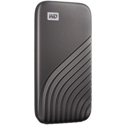 WD 2TB My Passport SSD - Portable SSD, up to 1050MB/s Read and 1000MB/s Write Speeds, USB 3.2 Gen 2 - Space Gray, EAN: 619659184049