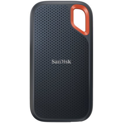 SanDisk Extreme 1TB Portable SSD - up to 1050MB/s Read and 1000MB/s Write Speeds, USB 3.2 Gen 2, 2-meter drop protection and IP55 resistance