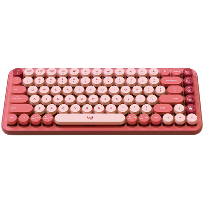 LOGITECH POP ICON KEYS - ROSE - US INT'L - BT  - INTNL-973