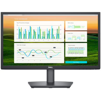 Dell E2225HS Monitor LED, 21.4", FHD (1920x1080), 16:9 75Hz, VA AG, 250 cd/m2, 3000:1, 178/178, 8ms/5ms, Speakers, HDMI, DP, VGA, Tilt, 3Y